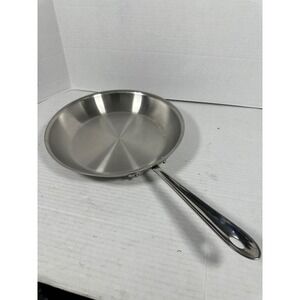 All-Clad Stainless Steel 12 Inch Fry Pan Skillet Silver Bonded Cookware